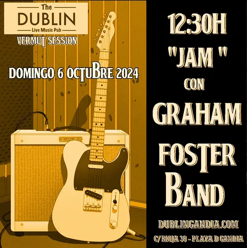Cartel: GRAHAM FOSTER BAND JAM SESSION