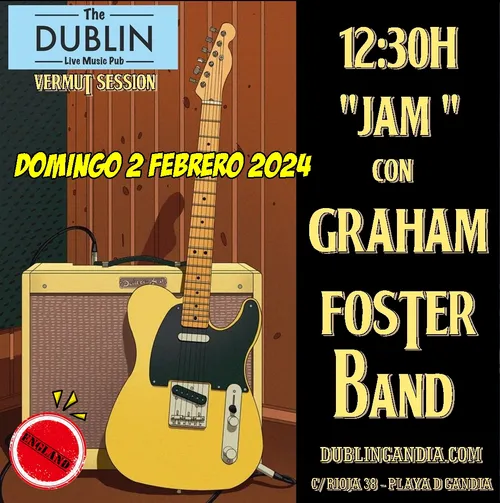 Cartel: GRAHAM FOSTER BAND JAM SESSION