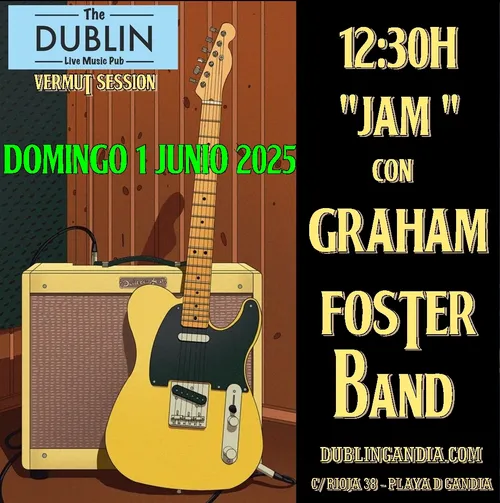Cartel: GRAHAM FOSTER BAND JAM SESSION