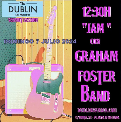 Cartel: GRAHAM FOSTER BAND JAM SESSION