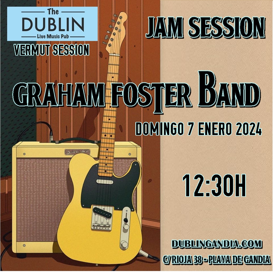 Cartel: GRAHAM FOSTER JAM