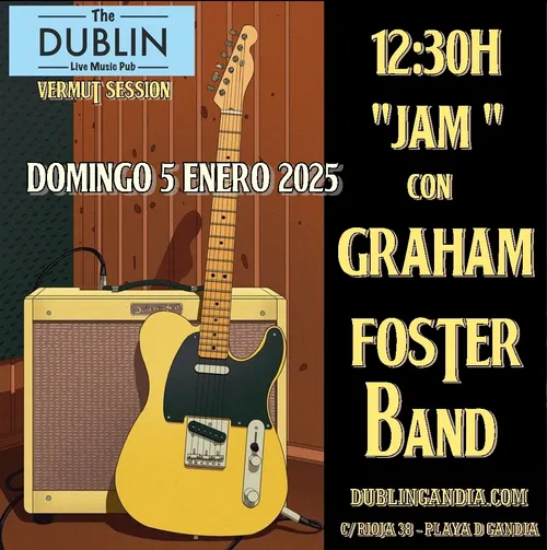 Cartel: JAM GRAHAM FOSTER BAND