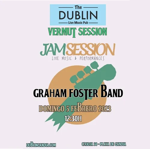 Cartel: JAM GRAHAM FOSTER BAND