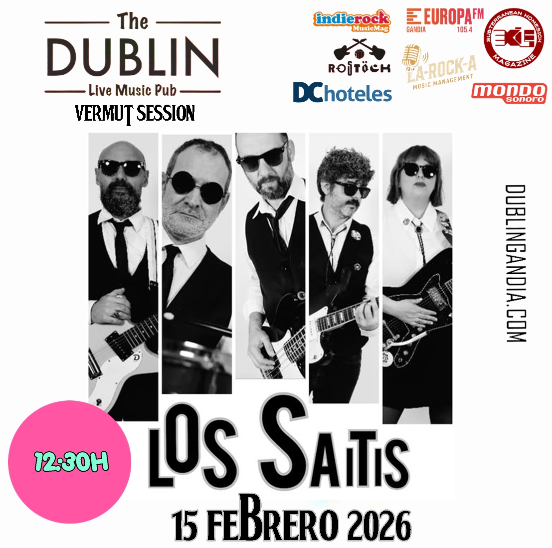 Cartel: LOS SAITIS