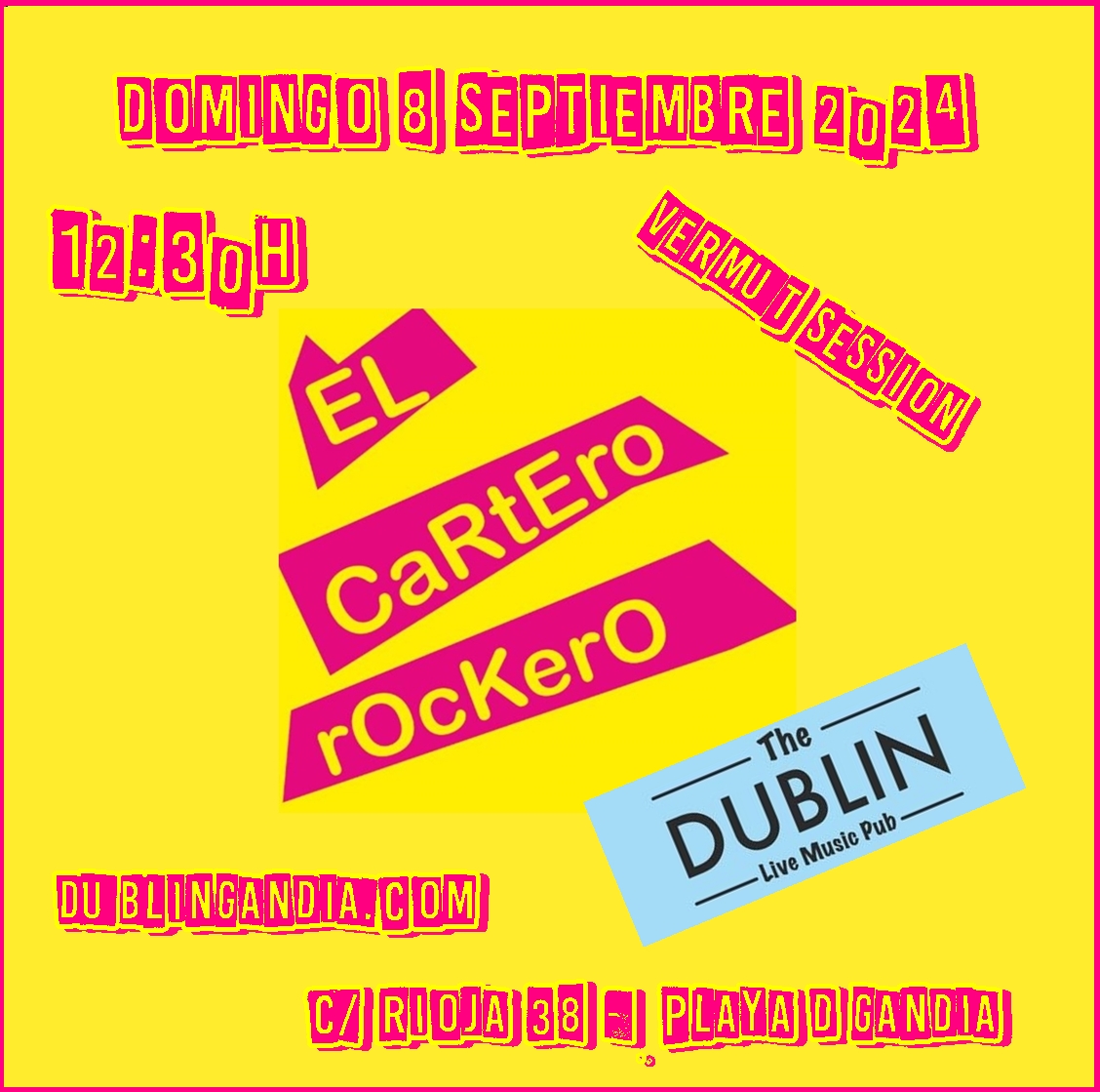 Cartel: EL CARTERO ROCKERO