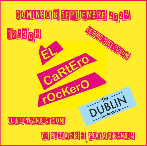 Cartel: EL CARTERO ROCKERO