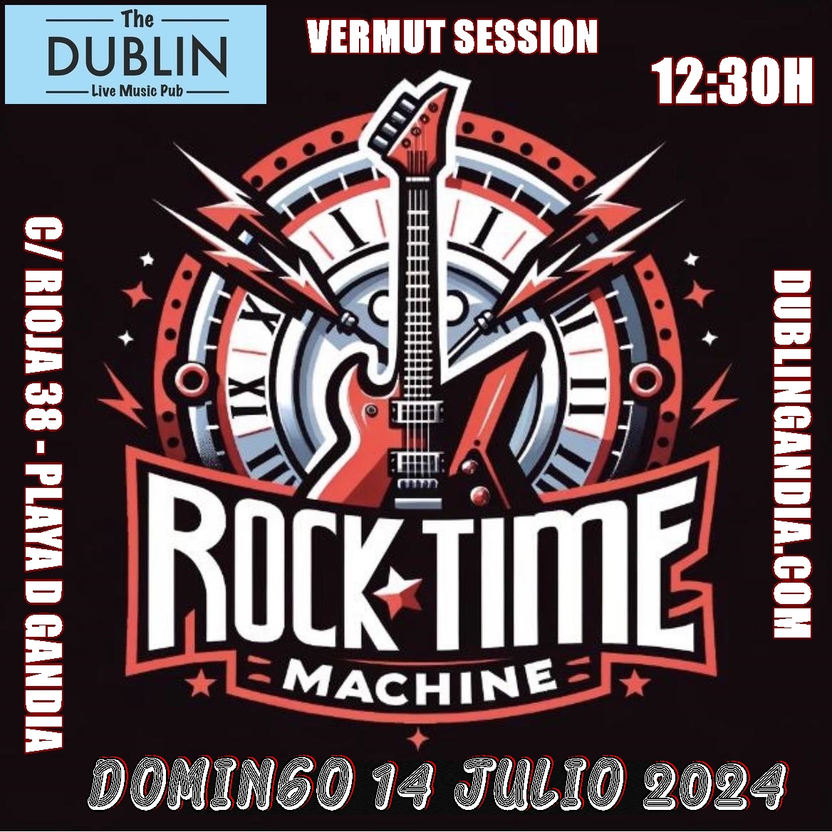 Cartel: ROCK TIME MACHINE