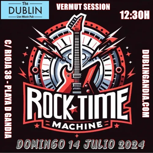 Cartel: ROCK TIME MACHINE