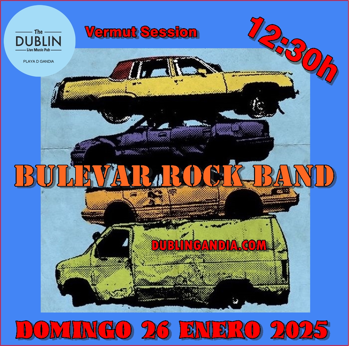 Cartel: BULEVAR ROCK BAND