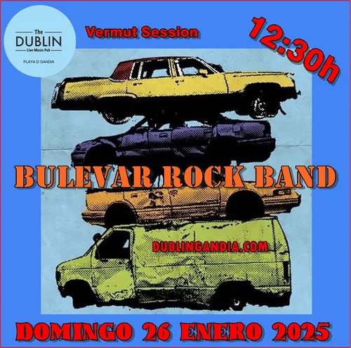 Cartel: BULEVAR ROCK BAND