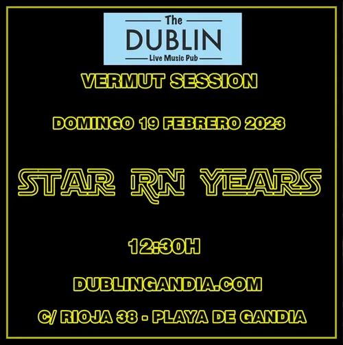 Cartel: STAR ON YEARS