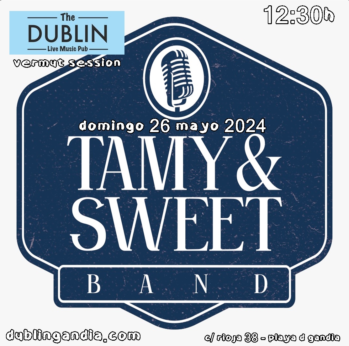 Cartel: TAMMY SWEET BAND