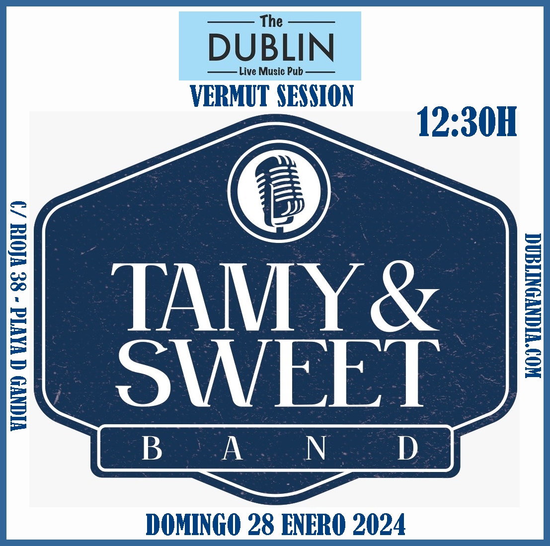 Cartel: TAMY SWEET BAND