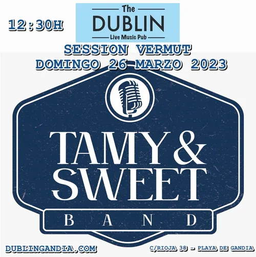 Cartel: TAMY SWEET BAND