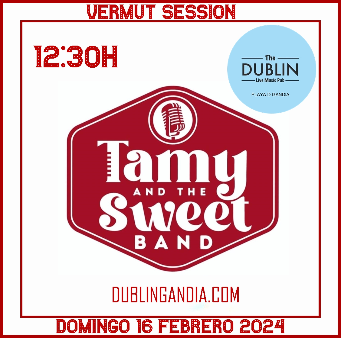 Cartel: TAMMY AND THE SWEET BAND