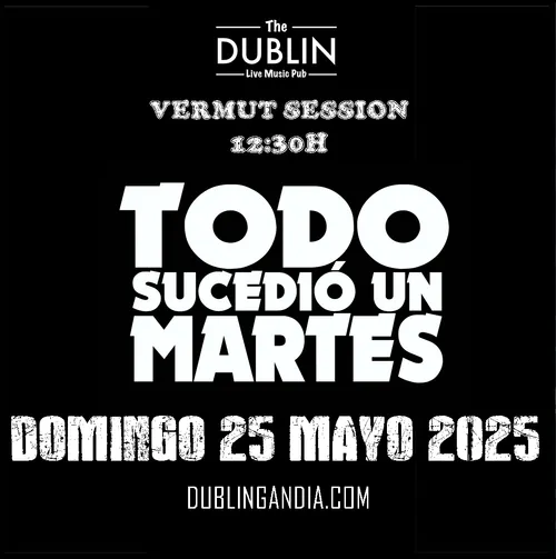 Cartel: TODO SUCEDIO UN MARTES
