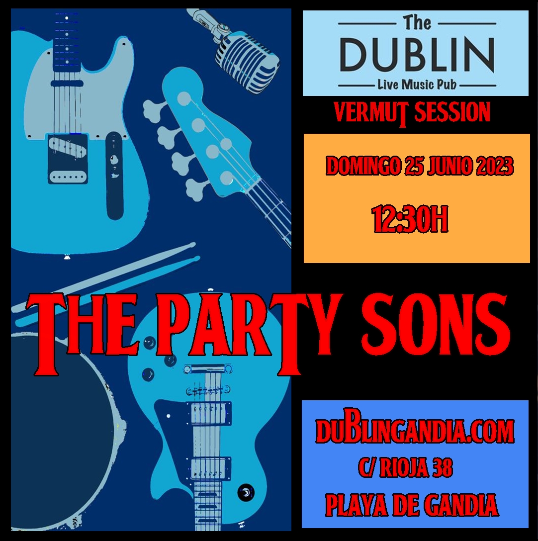 Cartel: SESSION VERMUT THE PARTY SONS