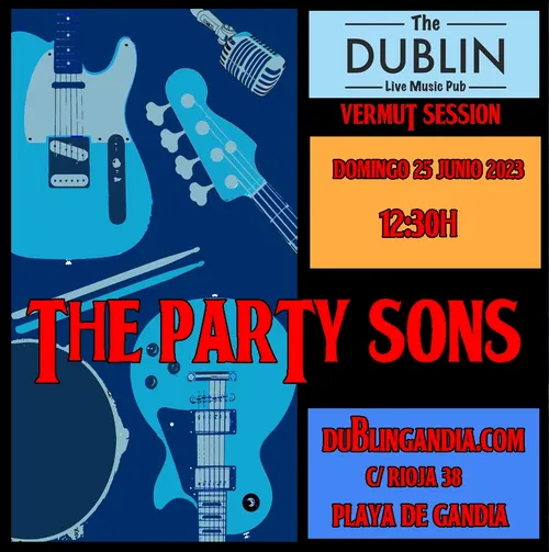 Cartel: SESSION VERMUT THE PARTY SONS