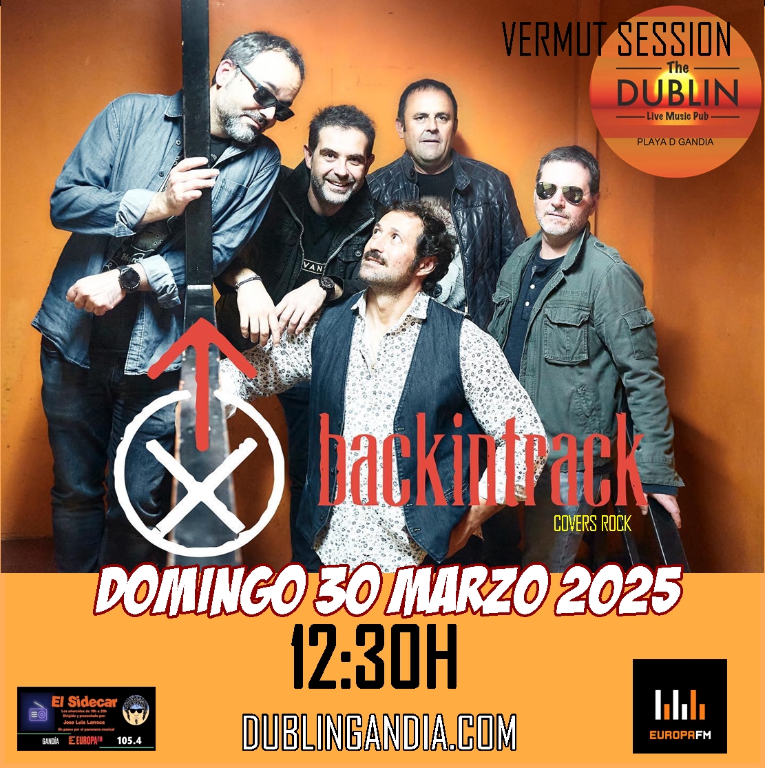 Cartel: VERMUT SESSSION BACKINTRACK