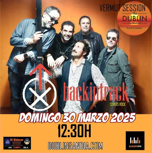 Cartel: VERMUT SESSSION BACKINTRACK